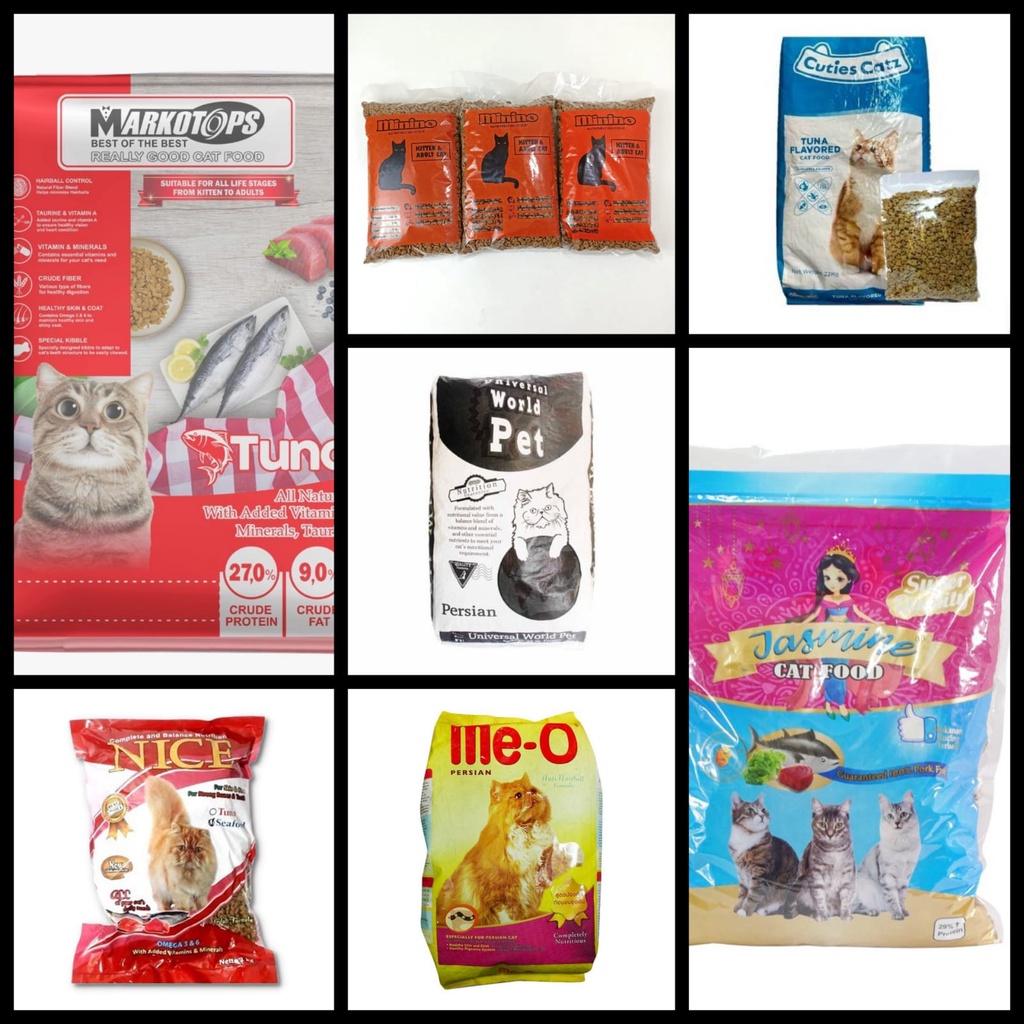 Makanan Kucing 1kg Repack/Dry Food