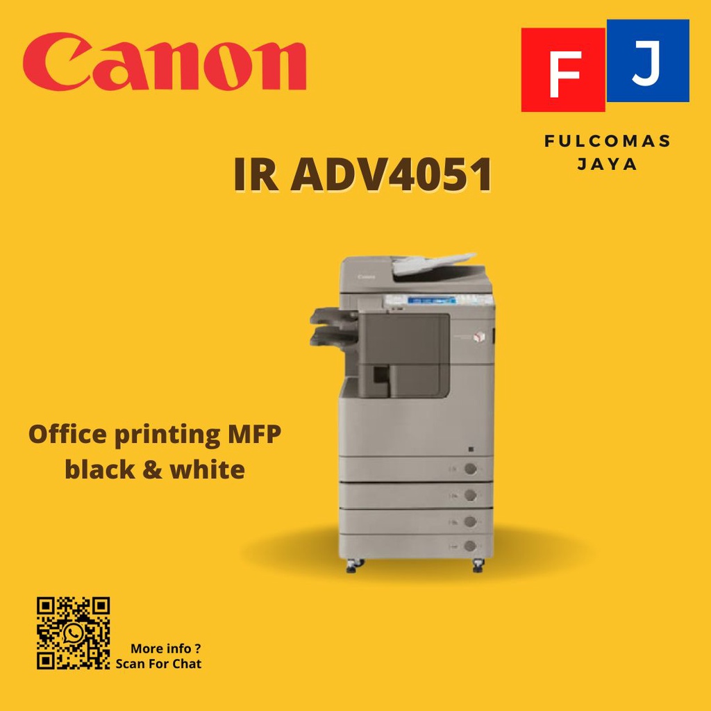 Jual Mesin Fotocopy Canon Ir Advance 4051 Ira 4051 Kertas A4 A3 Garansi Resmi Shopee Indonesia 3110