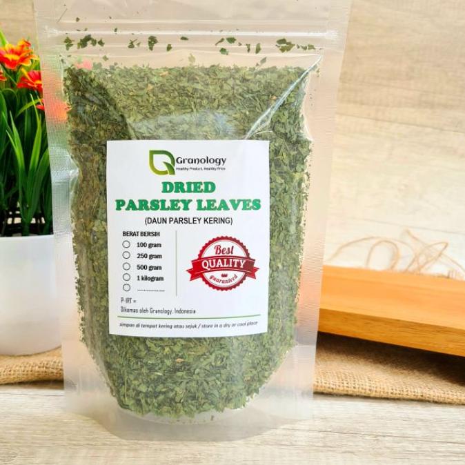 

GRATIS ONGKIR✅Daun Parsley Kering / Dried Parsley Leaves (100 gram) by Granology|RA4