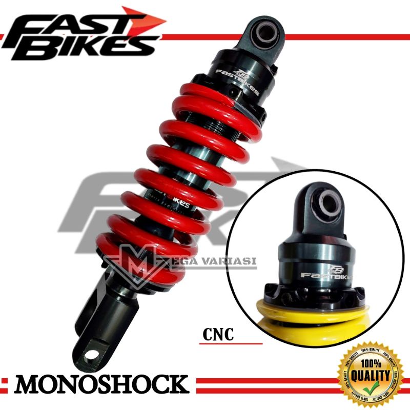 MONO SHOCK VIXION SHOCK BREAKER VIXION BAHAN FULL CNC EMPUK DAN TIDAK KERAS