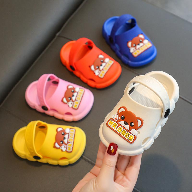 LittleAaron BONITO BEARS 606+1 PAO2  anak Sandal slop anak laki perempuan cewek import Sport Termurah Sendal Bayi Anak Cewek Cowok