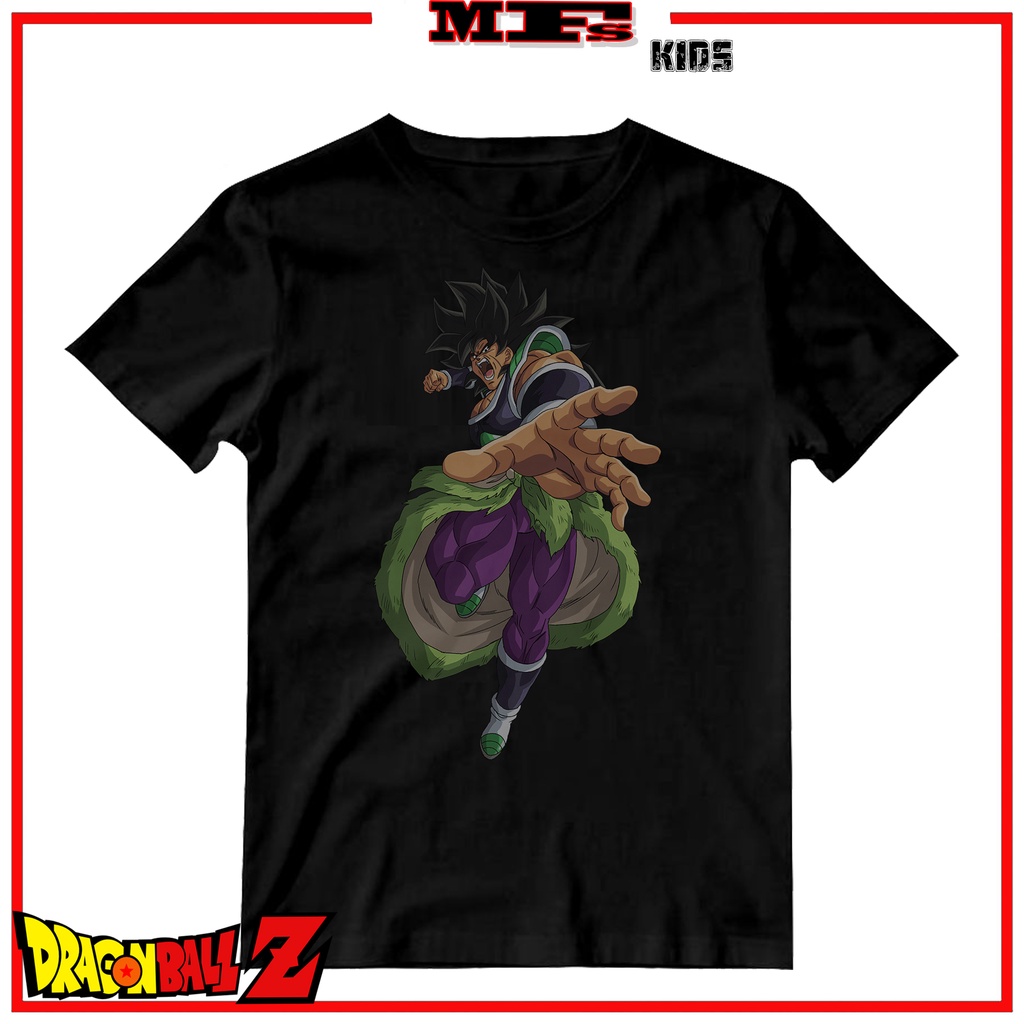 Baju Kaos dragon ball super saiyaAnak Umur 2 - 12 Tahun Katun Premium | Baju Anak Laki Laki | Baju A