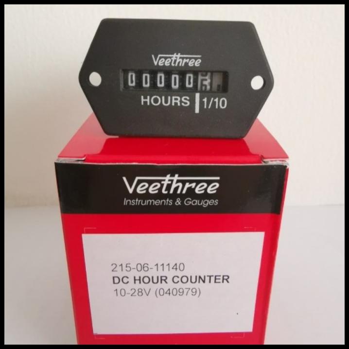 Hour Meter 21S-06-11140 Veethree , Hourmeter Alat Berat