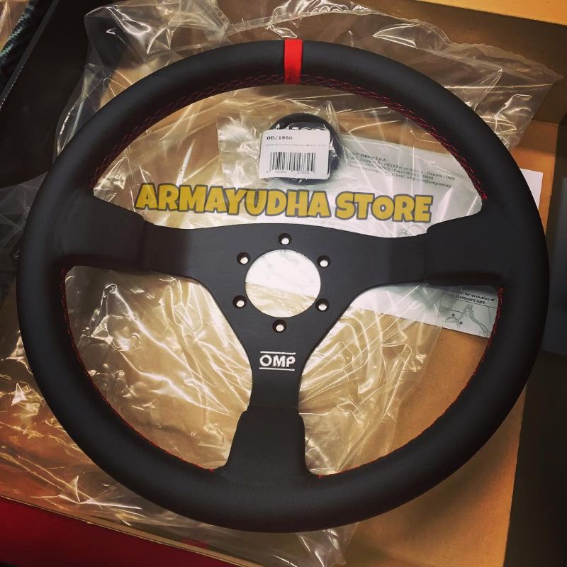 Stir Racing OMP leather kulit original