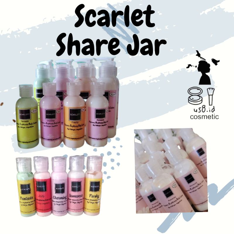 Scarlett Mini jar || Mini Scarlett whitening 30ml || Scarlett whitening 30ML | Tester Mini Scarlett|