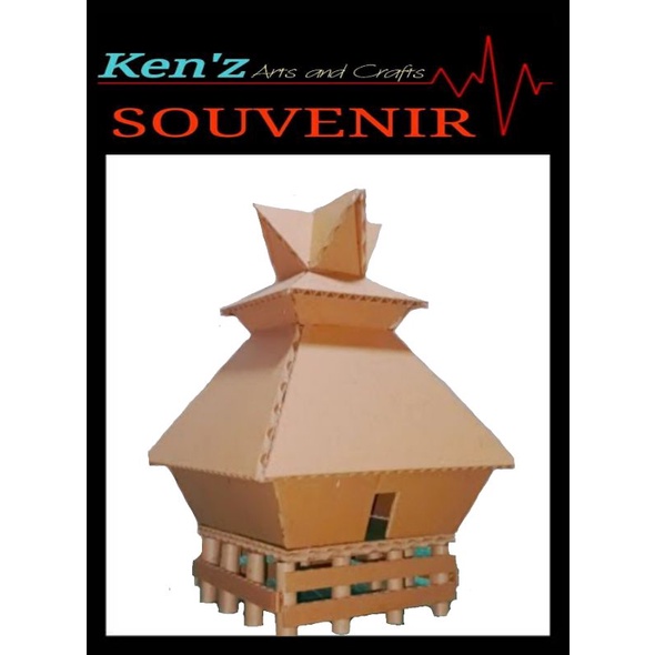 

RUMAH ADAT KARO KARDUS / RUMAH LIMAS....prakarya kardus / kerajinan kardus