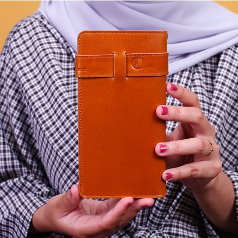 Dompet Kulit Wanita Dompet Panjang Kartu Pria Wanita Kickers KF00 Lipat Kulit Sapi Asli Original Dompet Panjang Pria Genuine Leather