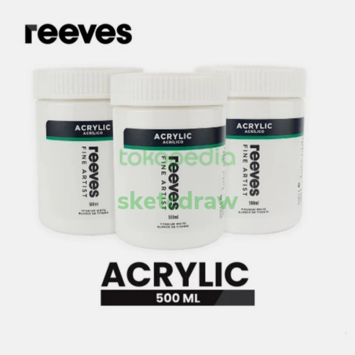 

Spesial Reeves Acrylic Titanium White 500Ml Hot Sale