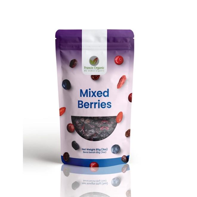 

Promo besar--Mixed Dried Berries ( 4 in 1 | 4 macam berry kering )
