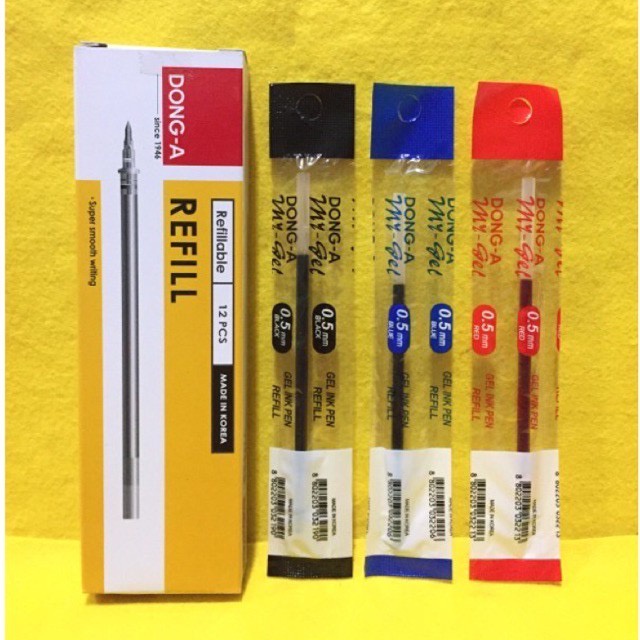 

Refill /Pulpen/Pen/ Gel Pen / My Gel Pen Dong a / Korea ATK