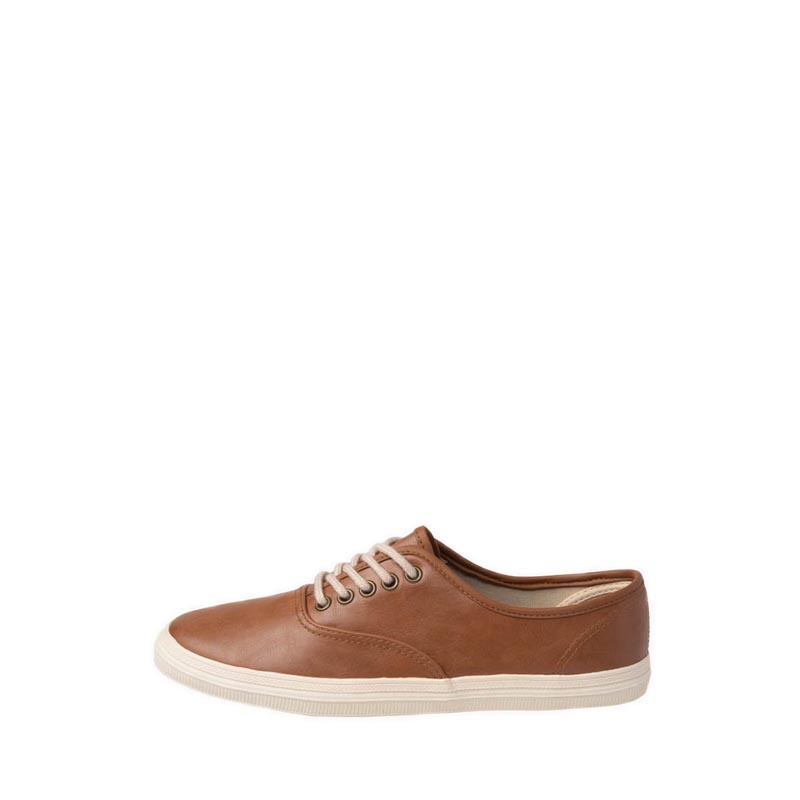 Payless City Sneaks Womens Smooth Sneakers - Cognac_11