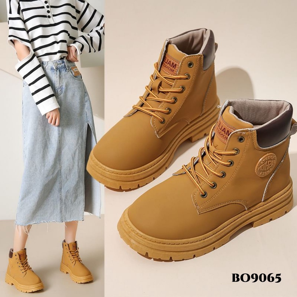 WYN SEPATU BOOTS FASHION KOREA BO9065