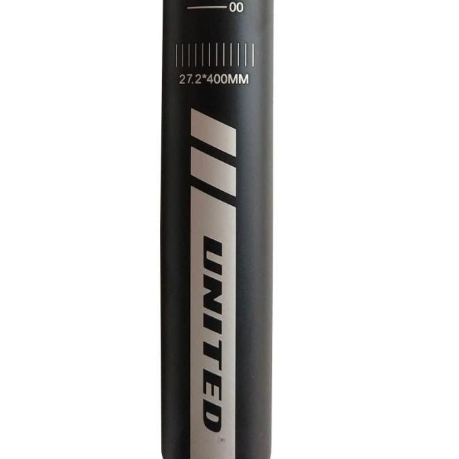 United Seatpost 27.2 X 400 Mm Alloy Tiang Sadel Sepeda Roadbike Balap