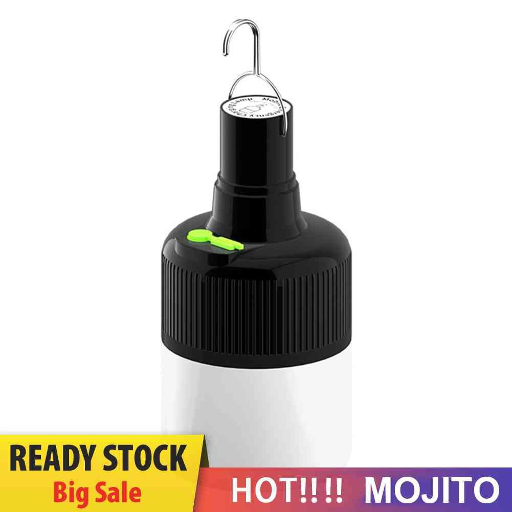 Lampu Bohlam Gantung LED Portable Dengan Kait USB Rechargeable Untuk Camping / Darurat