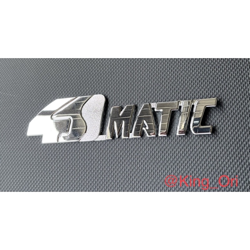 Logo Emblem Tulisan Timbul 4MATIC Original
