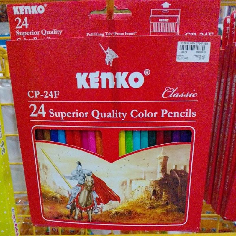 

Pensil warna kenko 24warna