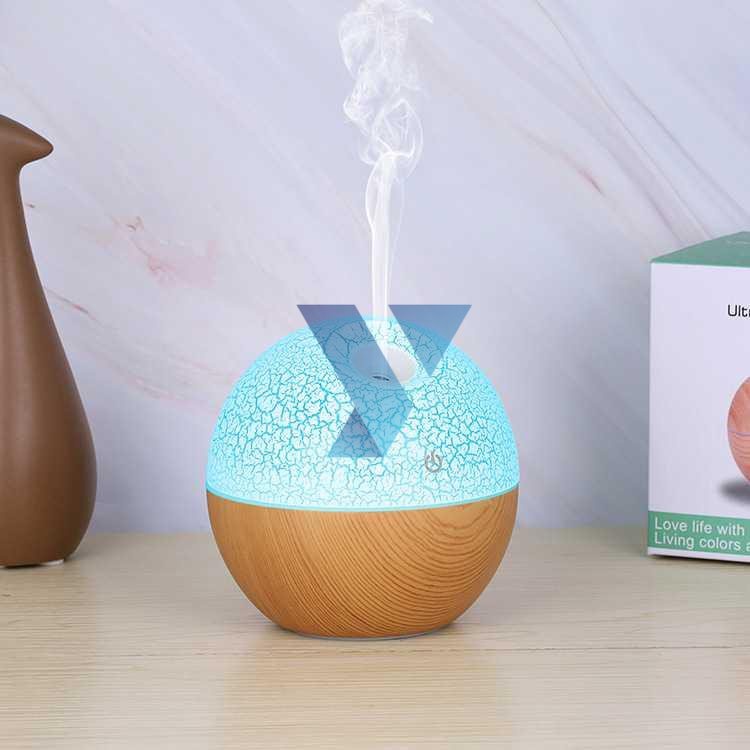 Taffware Ultrasonic Humidifier Aroma Essential Oil RGB 130ml - J-008 ( Al-Yusi )