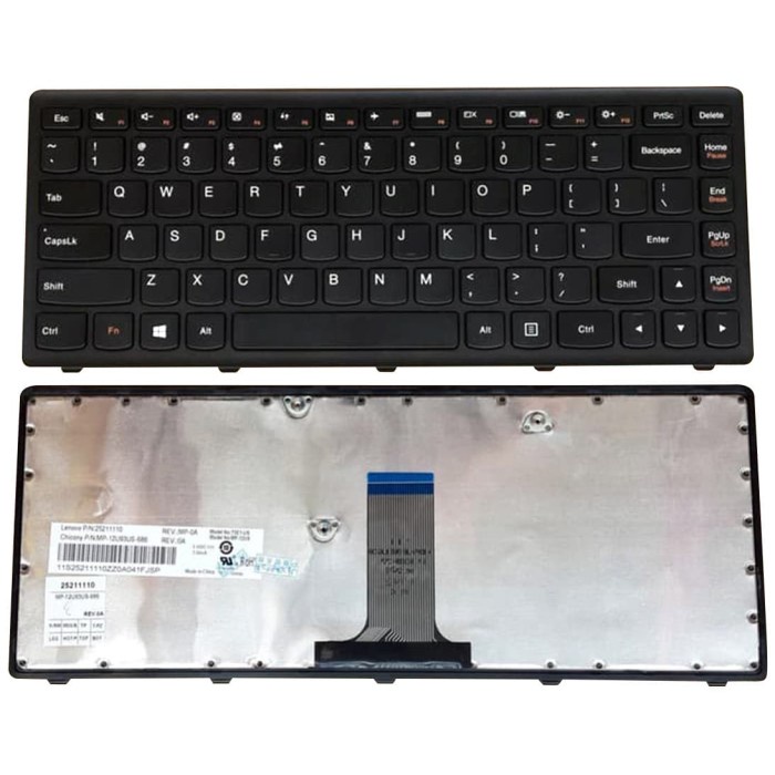 Keyboard Laptop Lenovo G400S G400AS G405A Z410 Touch G410S G405S S410P