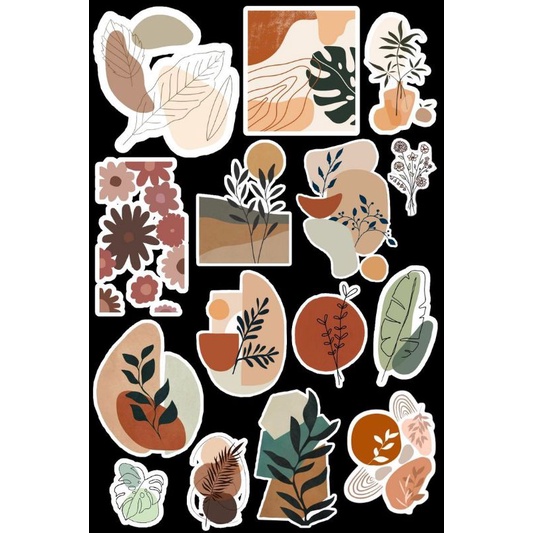 

stiker scrapbook stiker vintage sticker memo sticker jurnalis