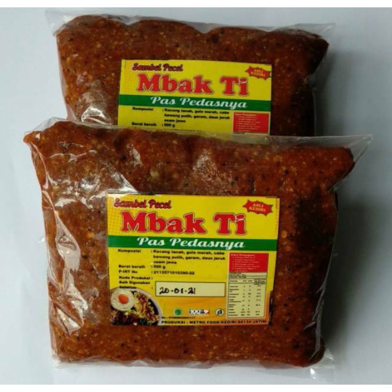 

Sambal Pecel Mbak Ti Bantalan