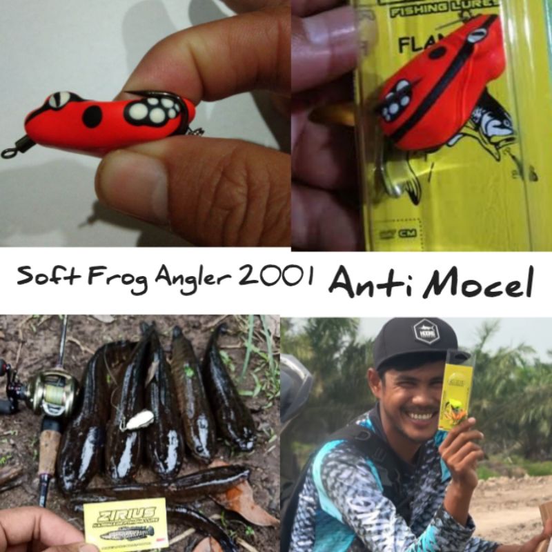 Soprok Umpan Casting Gabus soft sof sop Frog prog Khusus Babon Zirius Flanka 4 cm 6 gram Anti Gagal 