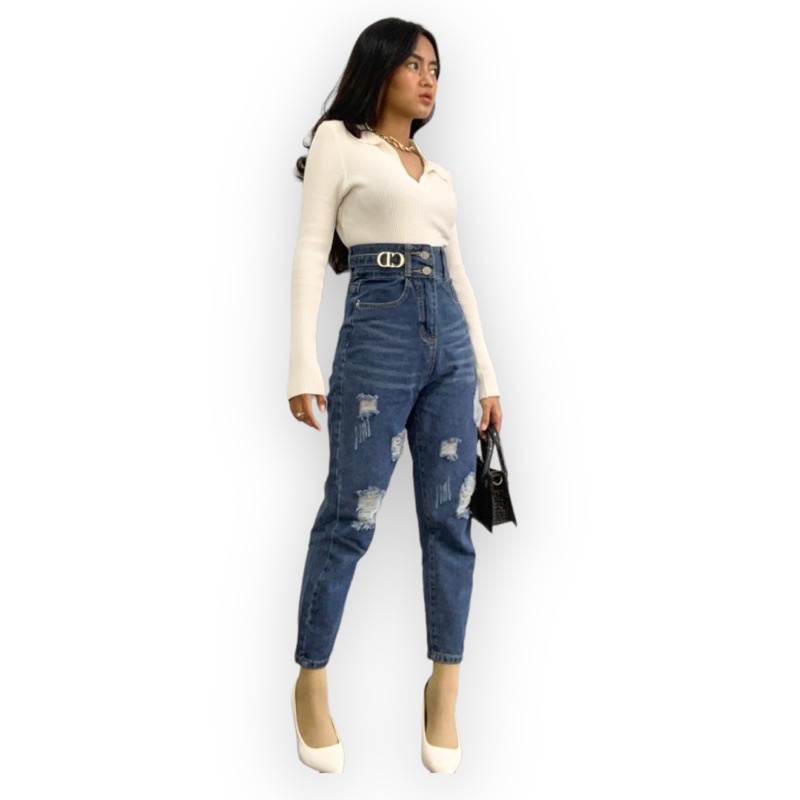 LUXE.DLABEL] - E39 Jeans | Celana panjang Highwaist wanita Jeans import premium Jeans wanita polos ripped jeans High waist jeans wanita bkk Skinny Jeans High waist Baggy jeans Wideleg Jeans Kulot jeans Boyfriend jeans Wanita Kargo Jeans