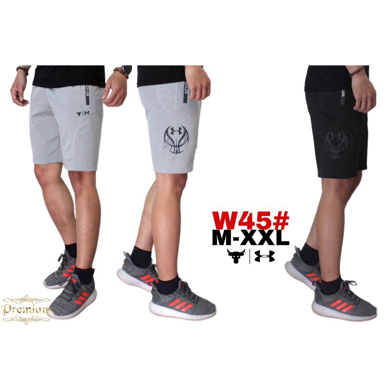 celana olahraga pria joger pendek premium import Adidas