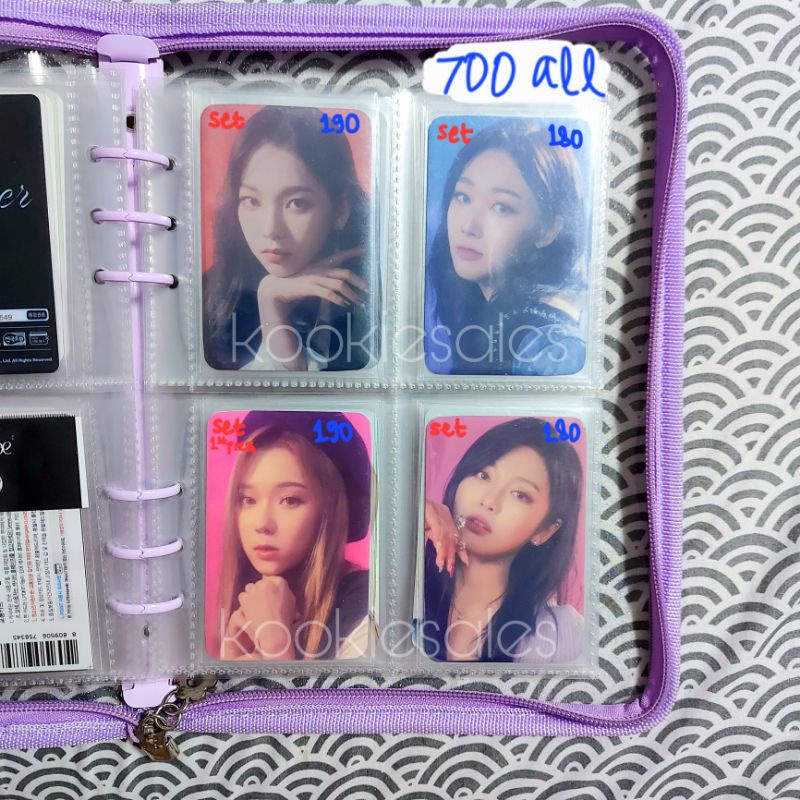 Photocard PC Aespa Forever Shaker Keyring Karina Giselle Winter Ningning