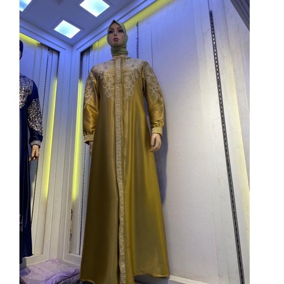 WY6-7UTR9 gamis kristal NAYARA original / GAMIS PESTA /GAMIS PENGAJIAN / ♦