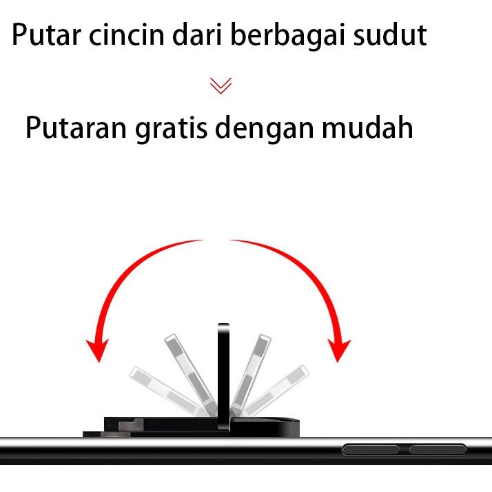Terbaik  Korek Api Elektrik Cas Model Ring Stand Hp Holder Handphone USB Lighter / Pemantik rokok ge