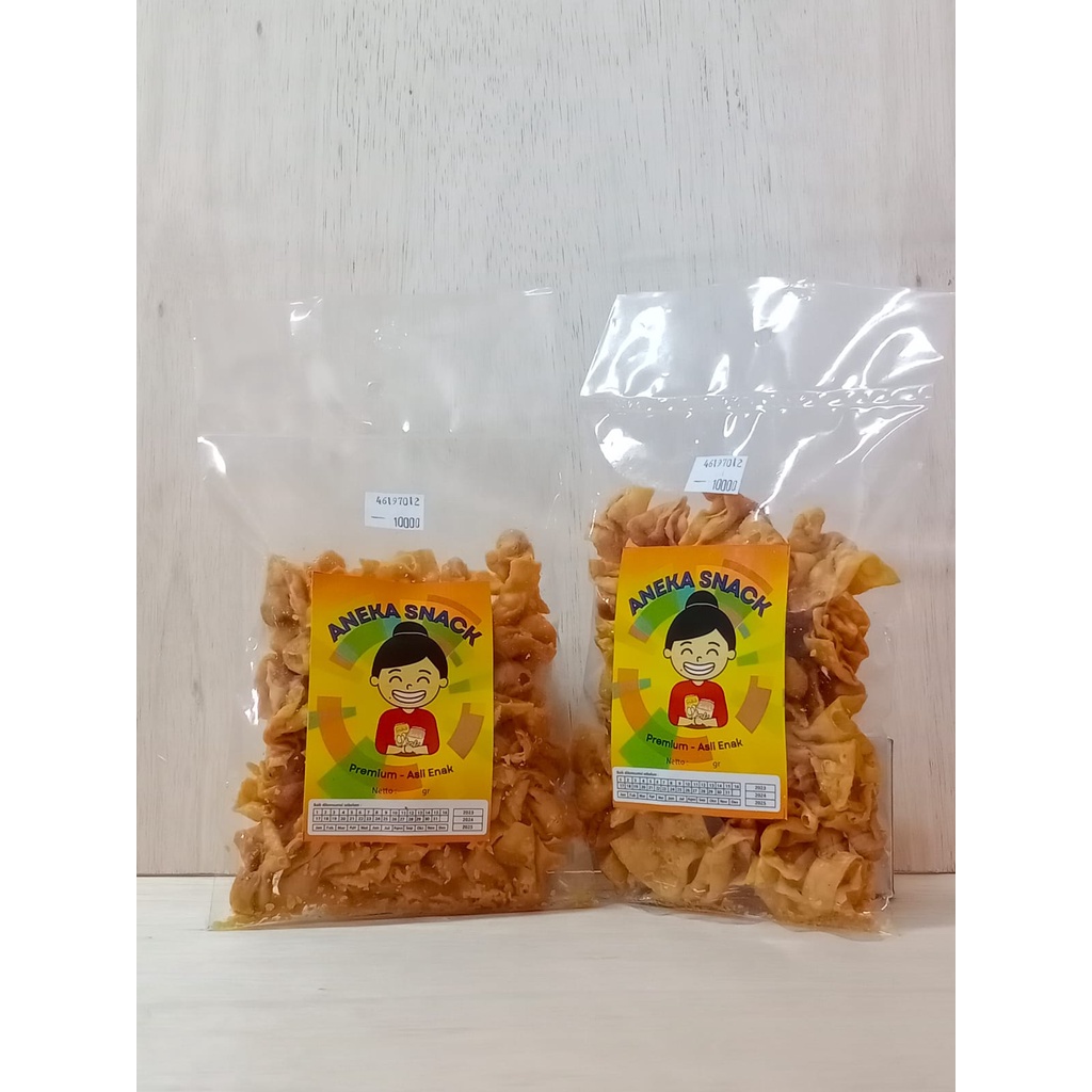 

[ SNACK ] - PANGSIT CUMI KERING / 150GR - ENAK !!!