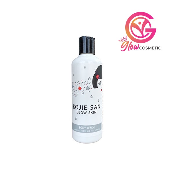 KOJIE SAN GLOW SKIN BODY WASH WITH GLUTATHIONE &amp; NIACINAMIDE 250ML