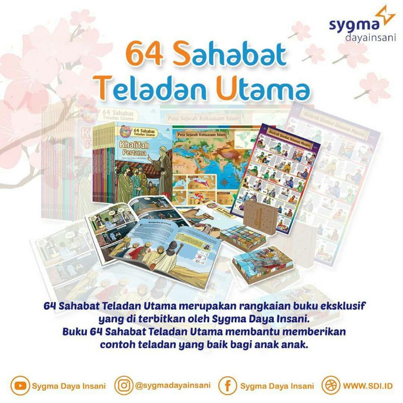 Buku 64 Sahabat Teladan Utama