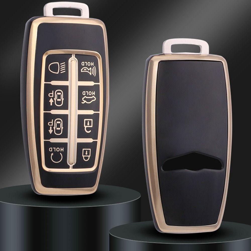 Top Remote Key Case New Pelindung Kulit Key Fob Cover