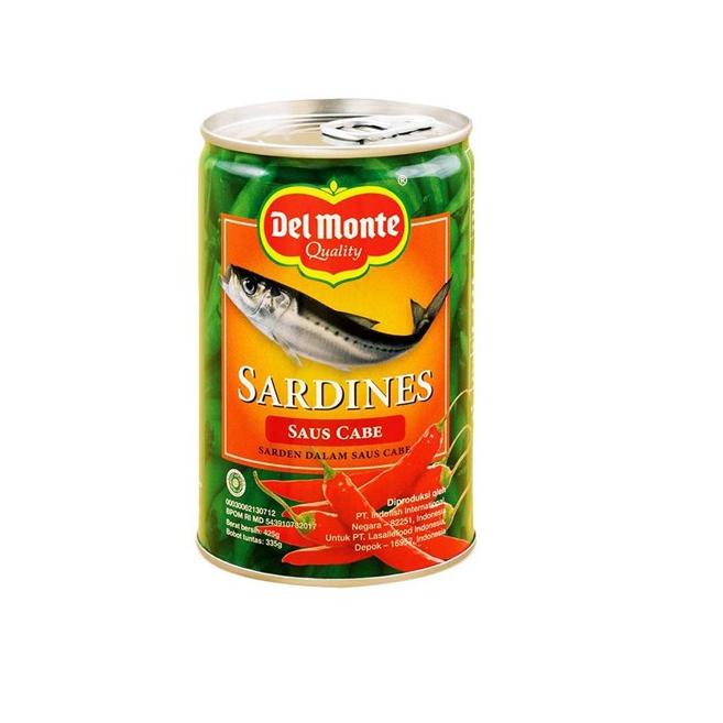 

MALL Delmonte Sarden Chilli 425 gr gas !!