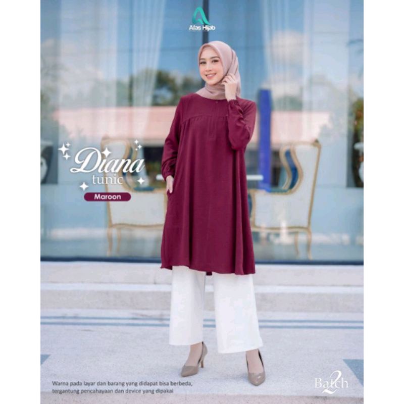 Diana Tunic by Afas Hijab Beli 1 Tunik Gratis Kaos kaki
