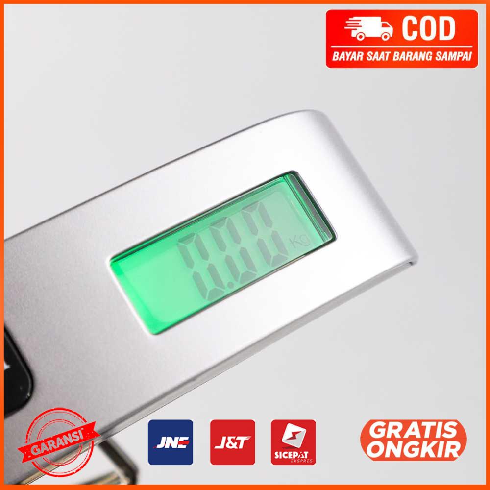 Timbangan Koper Digital Portable Scale 50kg Akurasi 10g QCS 13