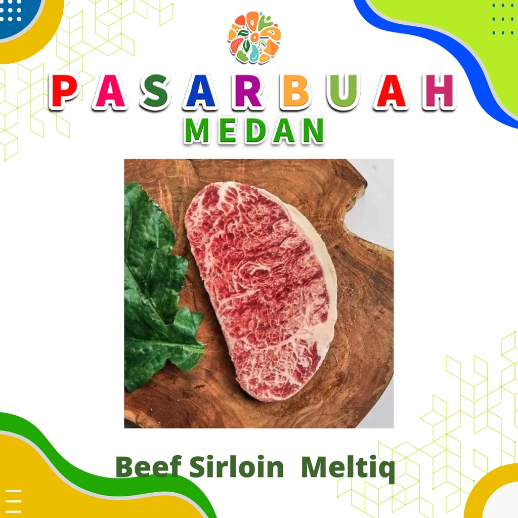 

Distributor SIRLOIN MELTIQUE Beef Steak Daging Steak Halal 1 Kg Pasar Buah Medan