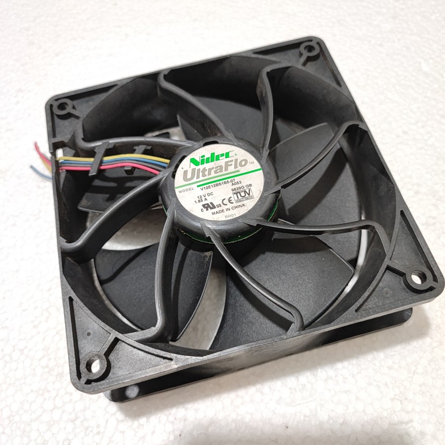 Kipas blower NIDEC 12cm 12V 1,85A