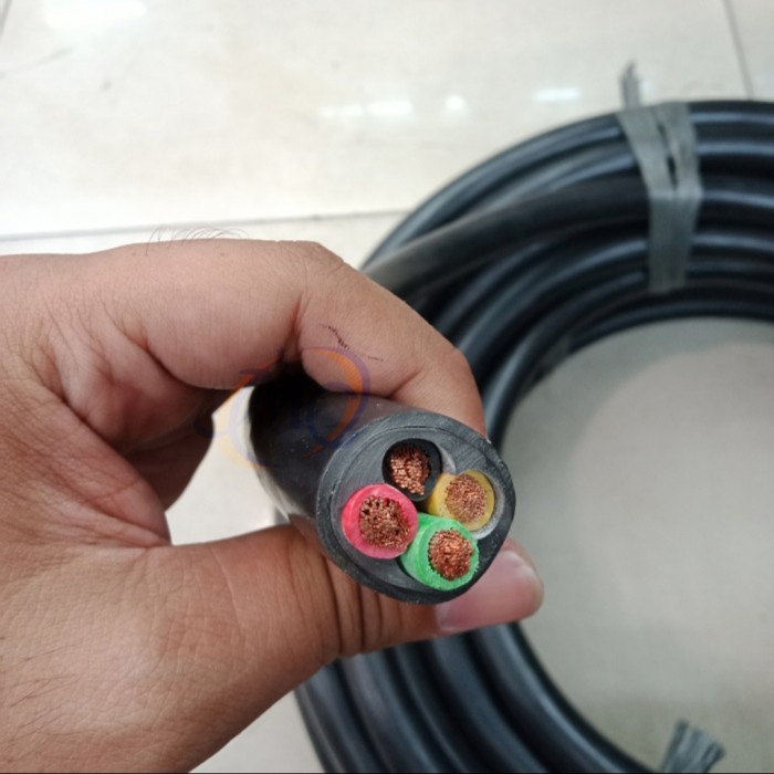 Kabel Power Serabut NYYHY 4 x 16 mm JEMBO Potongan / Meteran