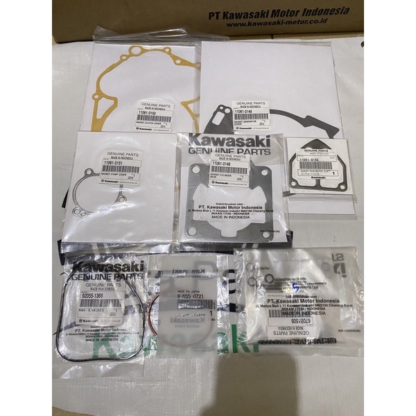 PAKING FULL SET NINJA R RR SS TANPA PAKING KIPS 1 KNALPOT DAN MEMBRAN