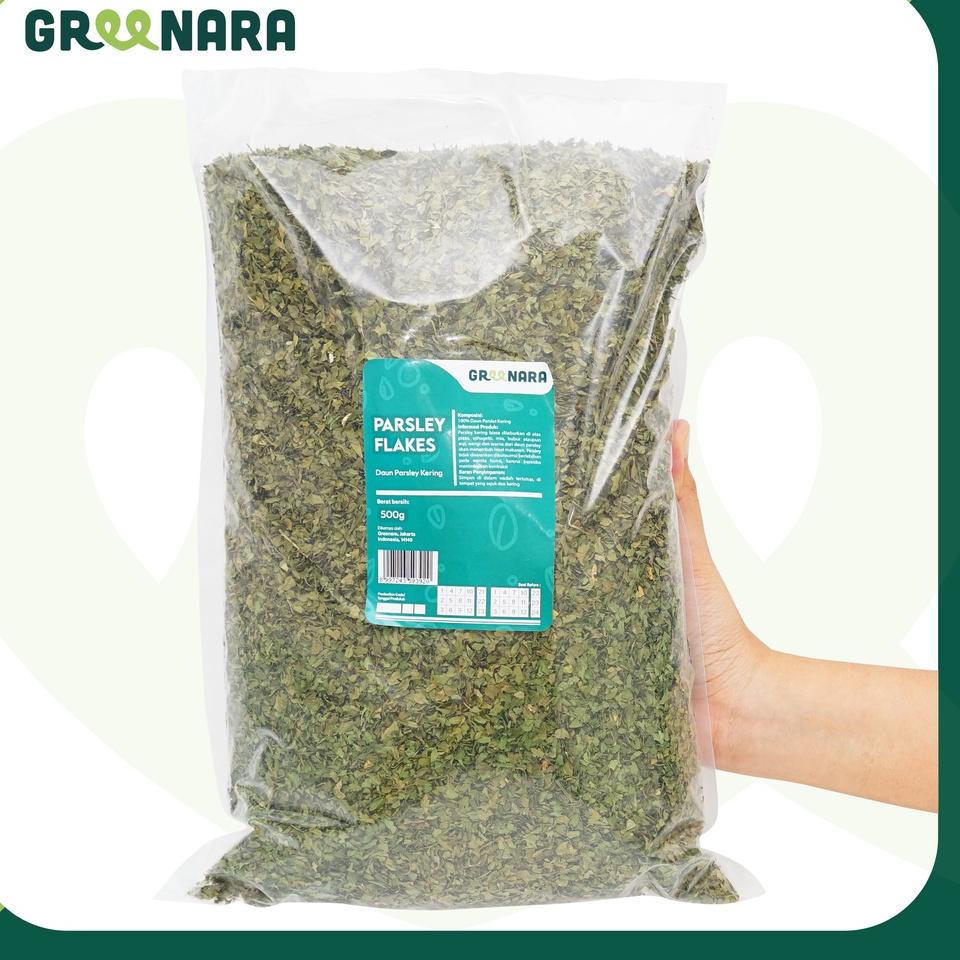

Premium.. Parsley Flakes 500gr / Daun Parsley Kering TVN