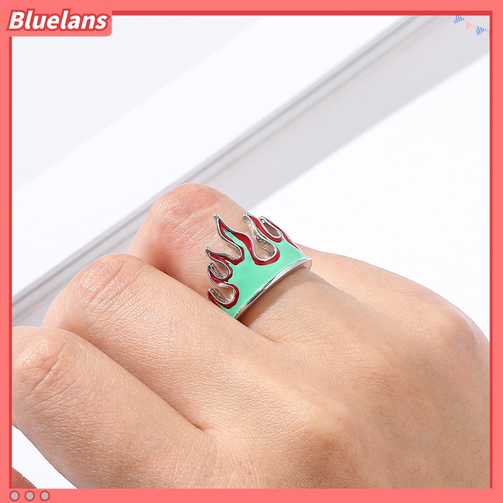 Cincin Model Terbuka Adjustable Bahan Alloy Gaya Vintage Untuk Unisex