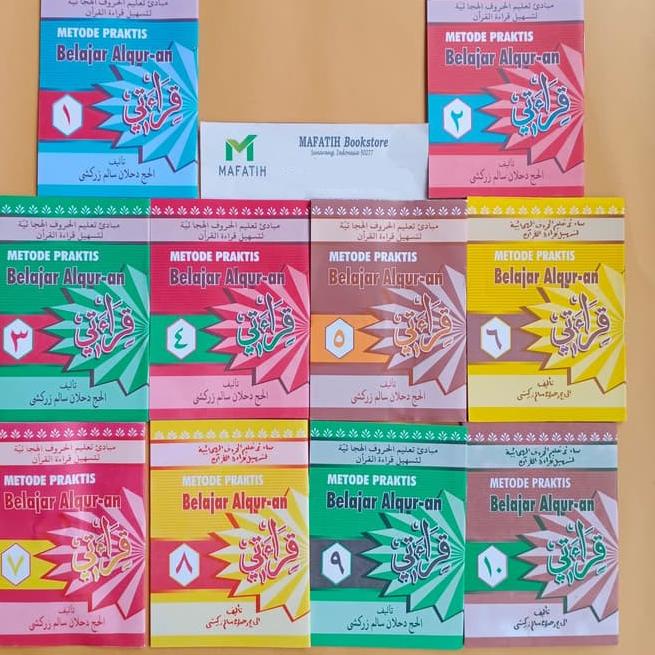 HOT ITEM ︽ Buku Qiroati per JILID: Metode Praktis Belajar Al-Qur'an Qiro'ati Qiraati panduan membaca