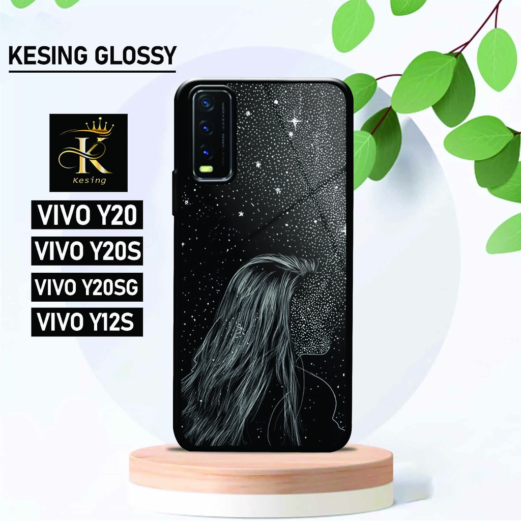 Case Vivo Y20 / Y20S / Y12S - Case Vivo - [ KV-31 ] - Hardcase Glossy 2D Vivo - Softcase Terbaru Cas