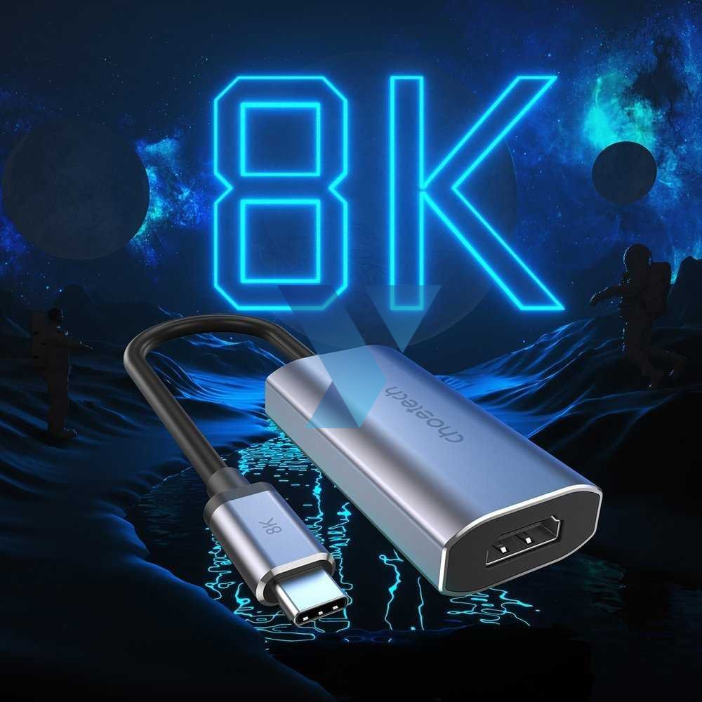 CHOETECH Kabel Adapter Converter USB Type C to HDMI 8K - HUB-H16 ( Al-Yusi )