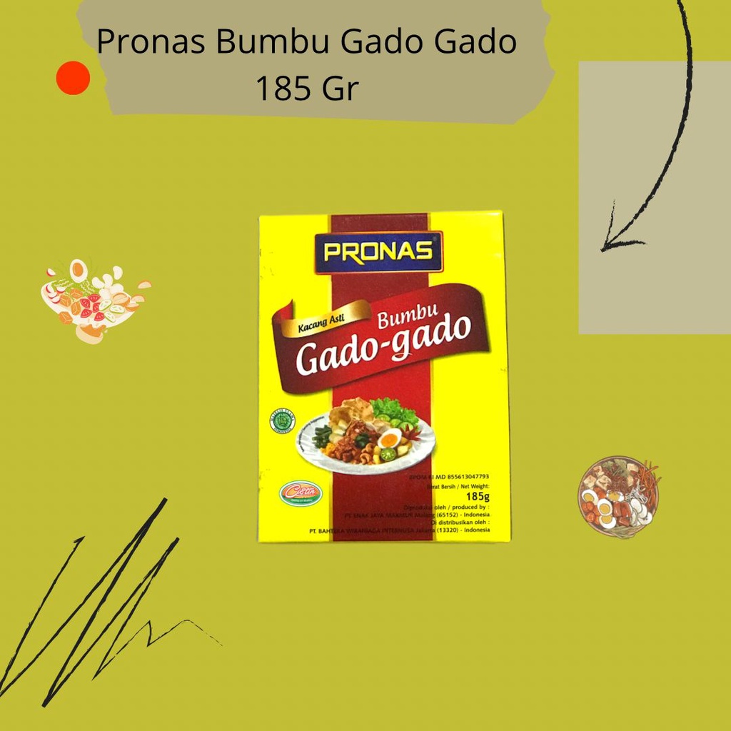 

PRONAS BUMBU GADO-GADO 185G