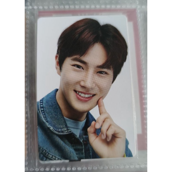 EXO suho junmyeon let's go elyxion photocard pc official