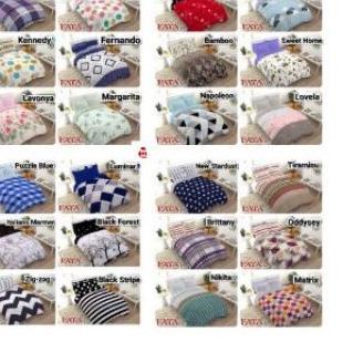 BARU SPESIAL Bedcover set 180x200 ukuran king sprei selimut extra besar | jumbo/tebal full set sprei