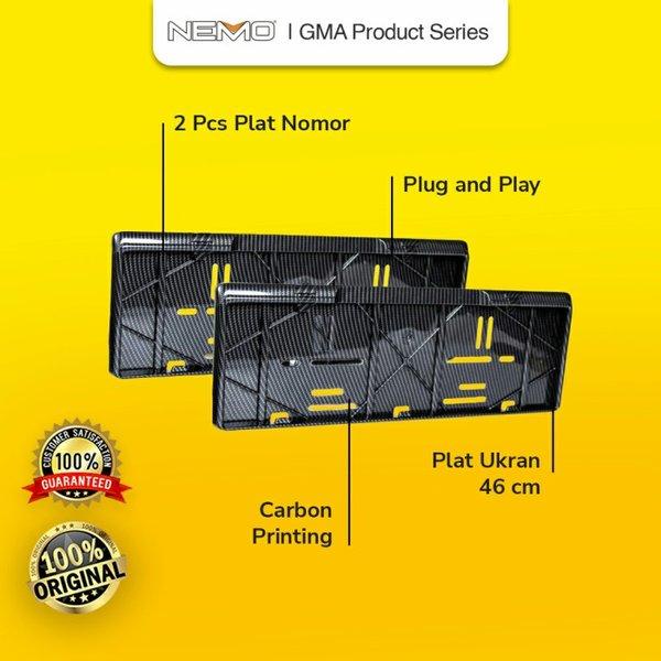 Tempat Dudukan Plat Nomor Mobil Carbon Nemo